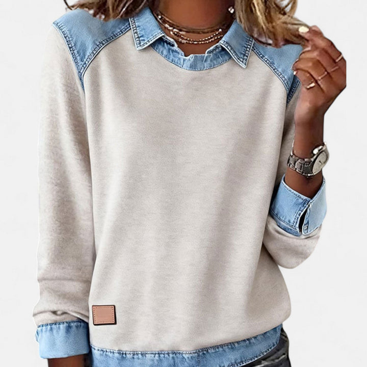 Trendy Long Sleeve Blouse