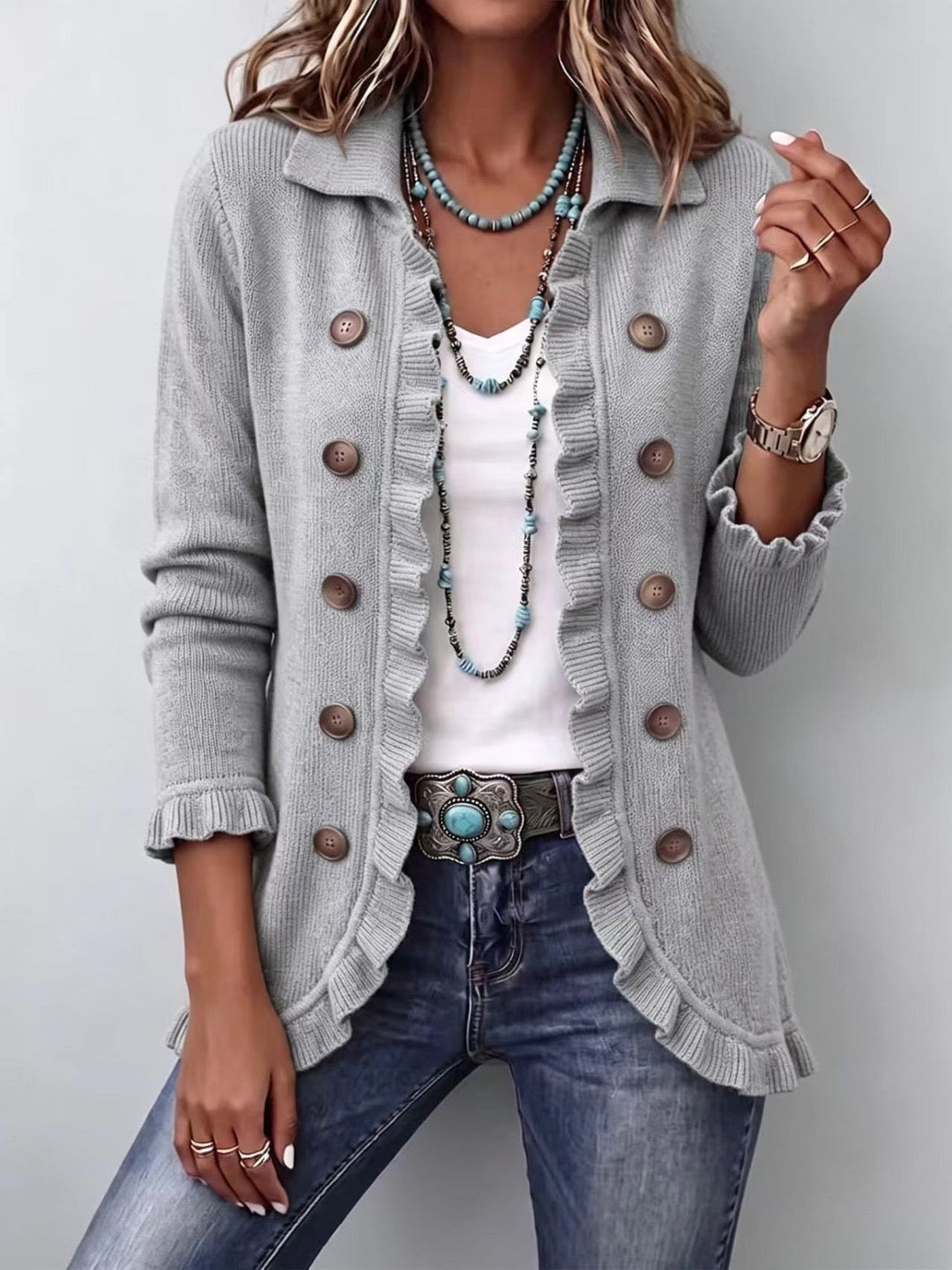 Eloísa | Jacket with Ruffles