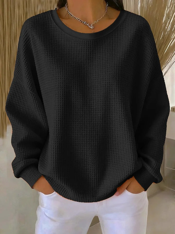 Nuria | Textured Classic Sweater