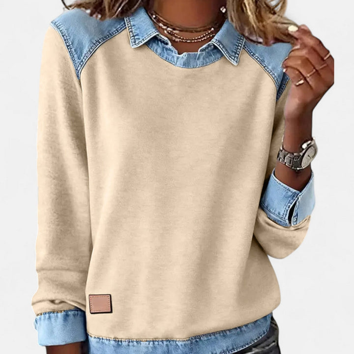 Trendy Long Sleeve Blouse