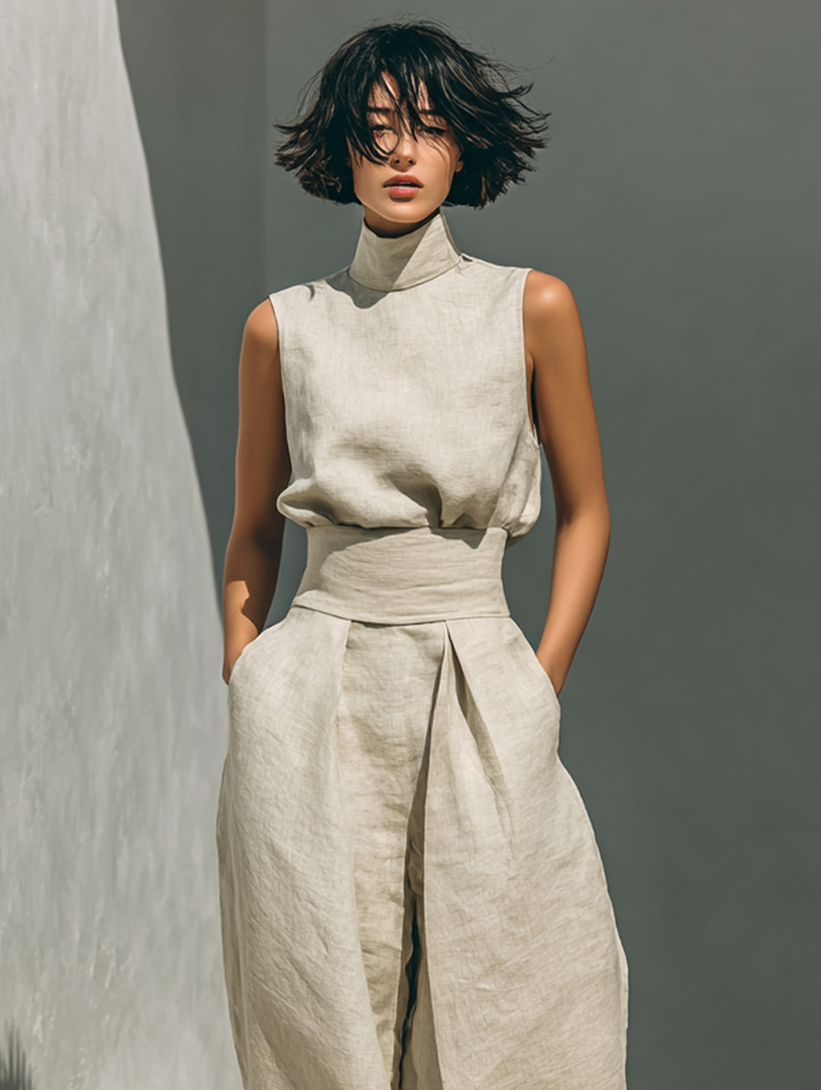 Chloé - Cotton and Linen Set