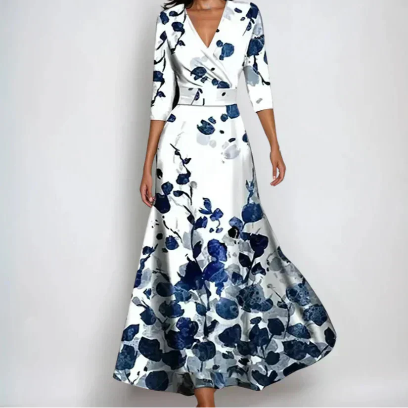 ISABELLA – ENCHANTED BLOOM WRAP DRESS