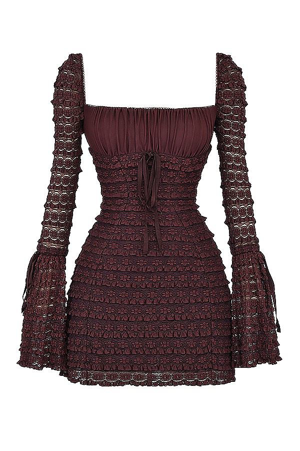 AliceLeon™ | Espresso Dress