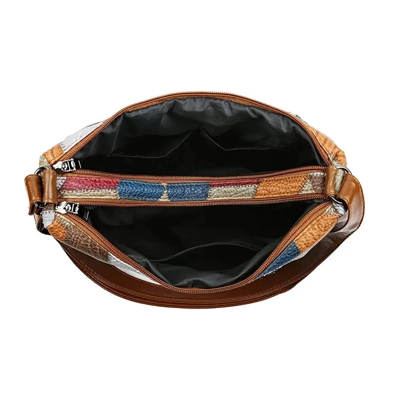 Nella | Patchwork Shoulder Bag