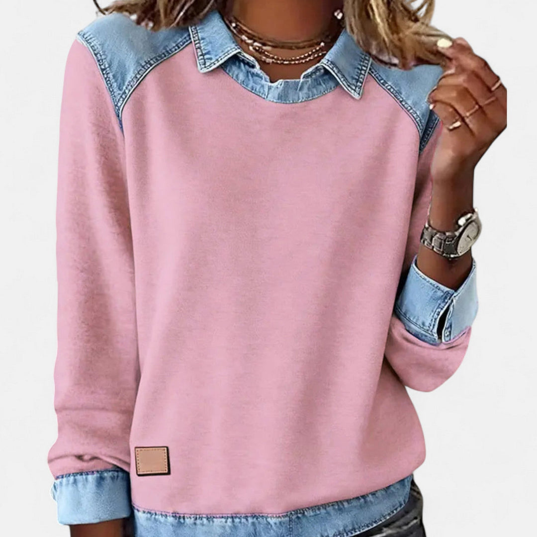 Trendy Long Sleeve Blouse