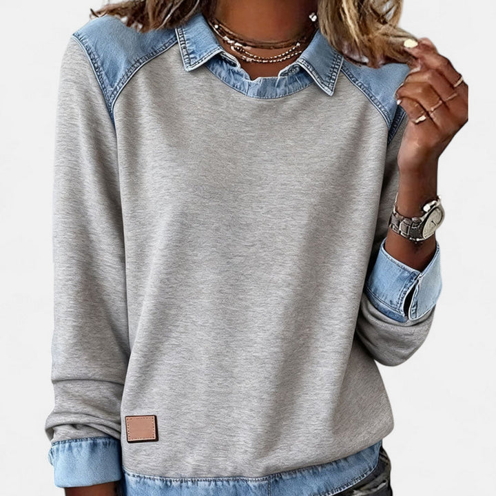 Trendy Long Sleeve Blouse