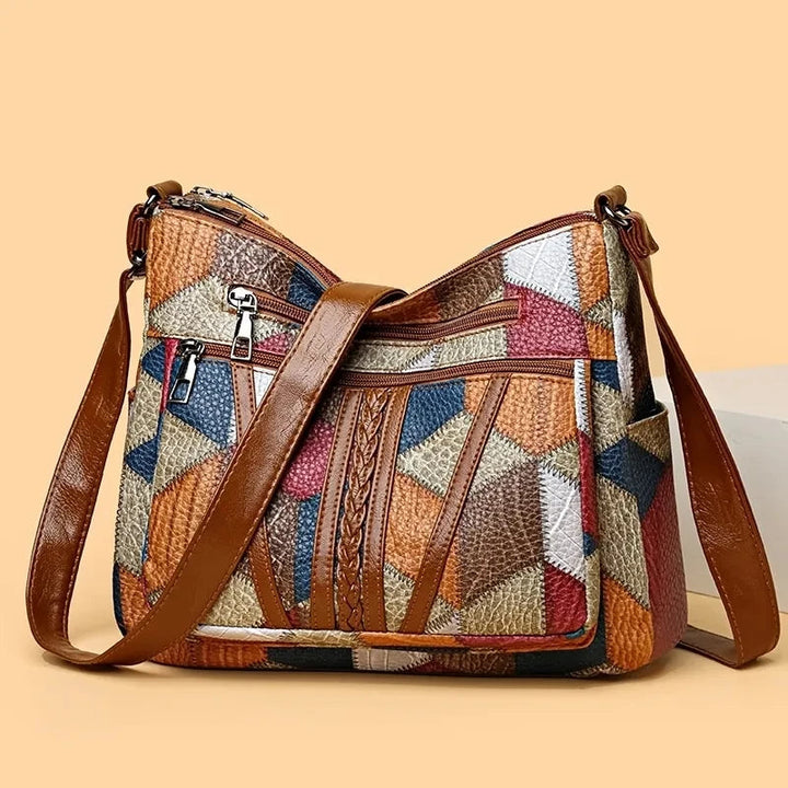 Nella | Patchwork Shoulder Bag