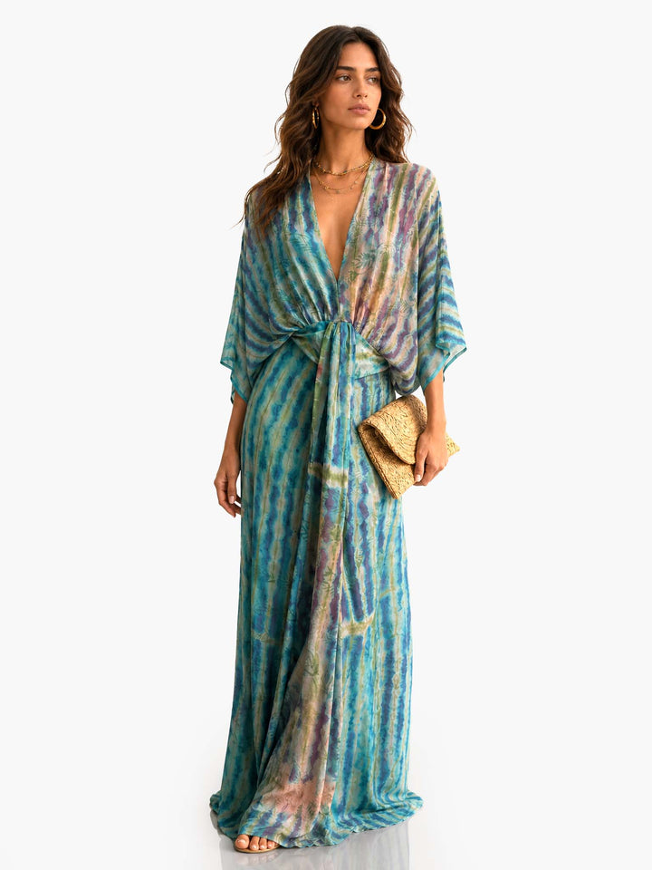 Illusion-2 | Elegant Printed Dress