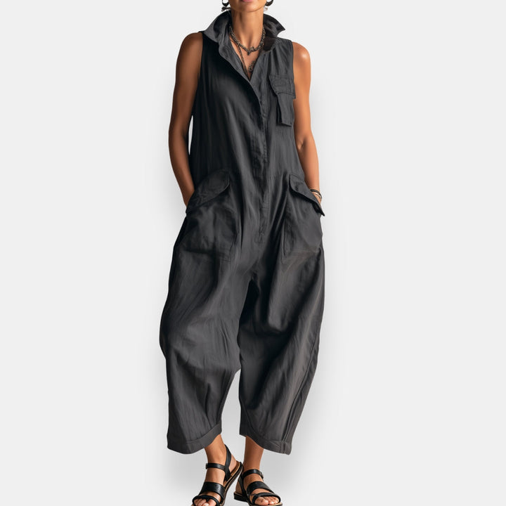 Geraldine | Oversize Sleeveless Jumpsuit