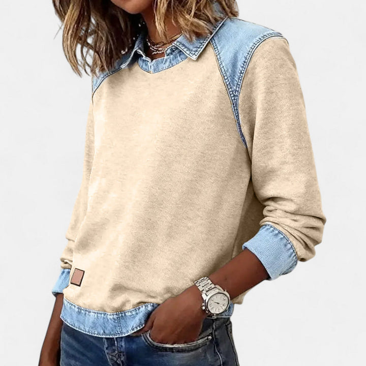 Trendy Long Sleeve Blouse