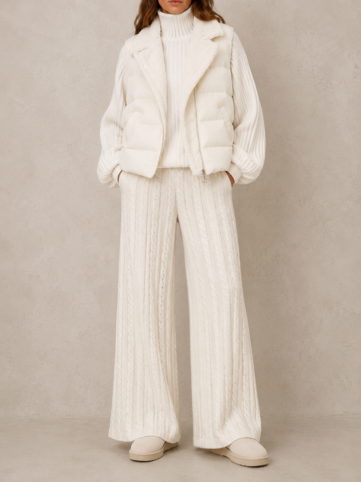 Alice - Three-Piece Knit Set