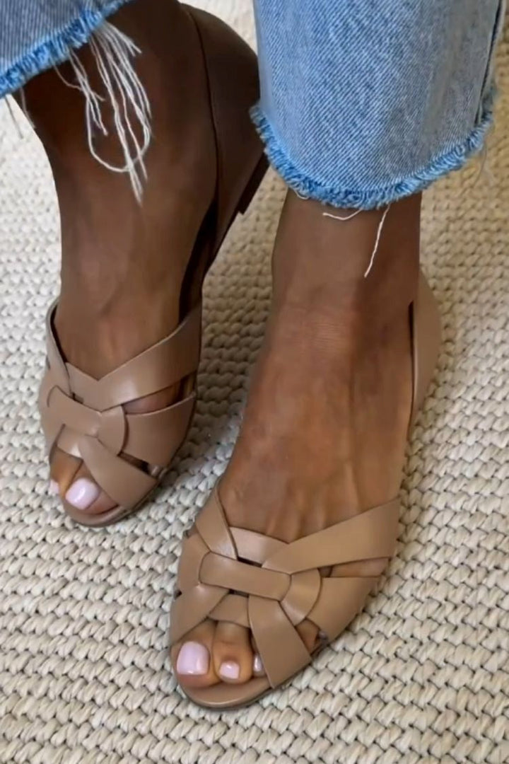 WILLA | Open Toe Espadrilles