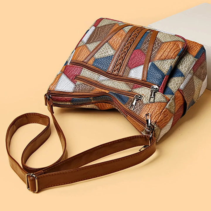 Nella | Patchwork Shoulder Bag