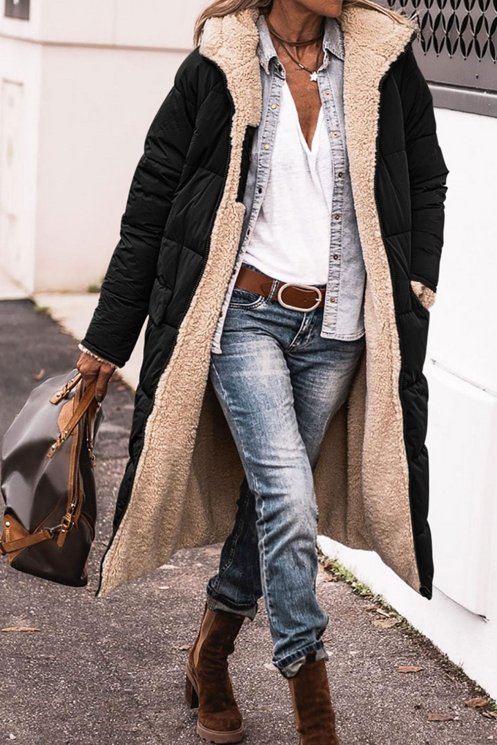 Sasha™ | Premium Elegant Reversible Coat
