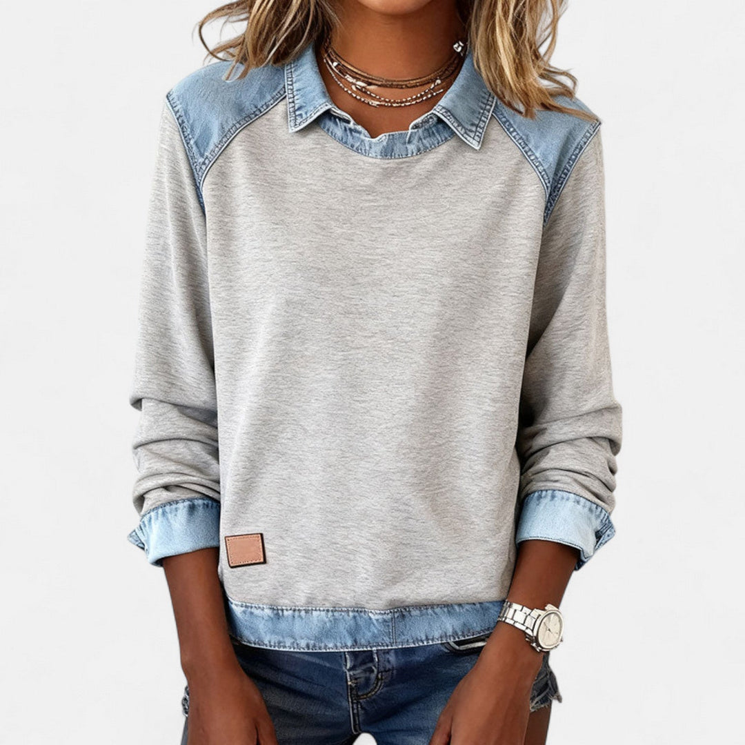 Trendy Long Sleeve Blouse