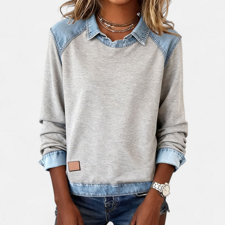 Trendy Long Sleeve Blouse