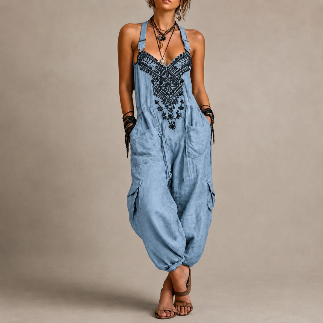Astrid Combination — flowing Boho embroidery