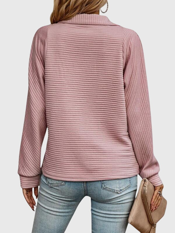 Abigail™ | Elegant Pullover with Zipper