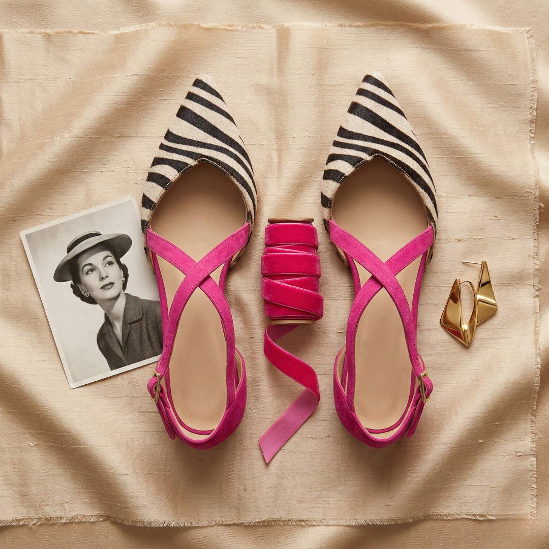 Anna | Strappy Ballet Flats