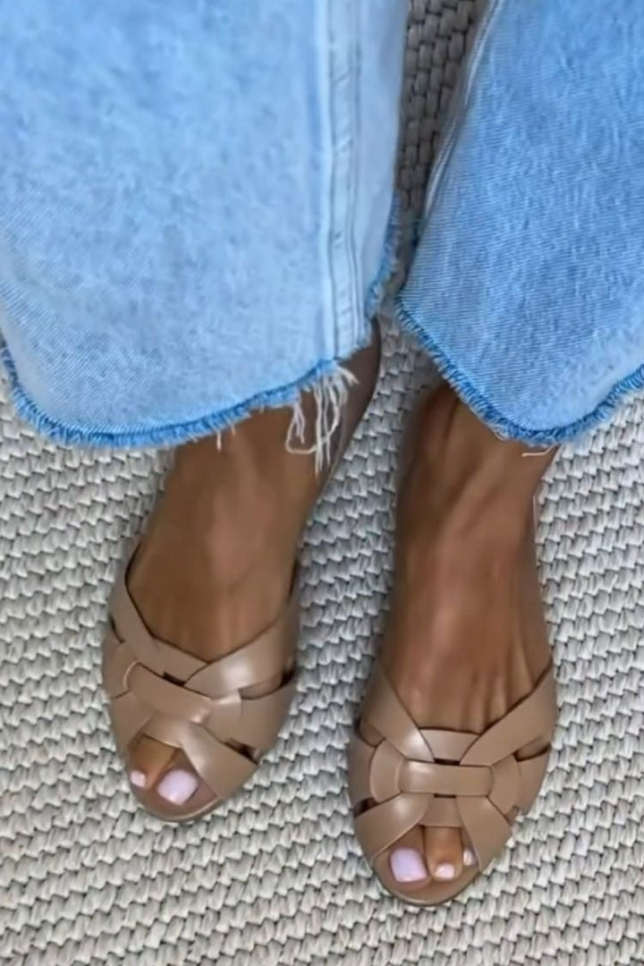 WILLA | Open Toe Espadrilles