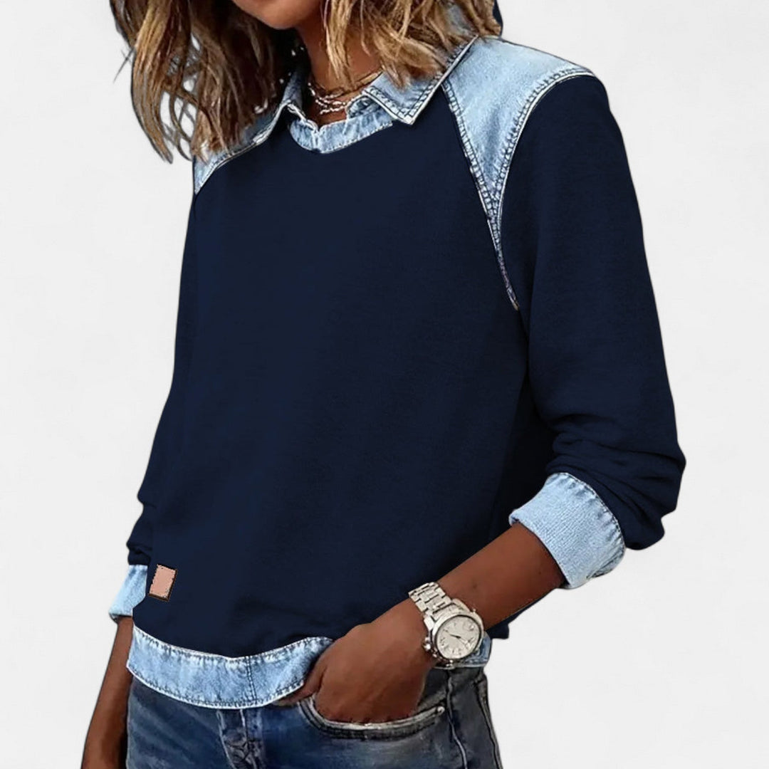 Trendy Long Sleeve Blouse