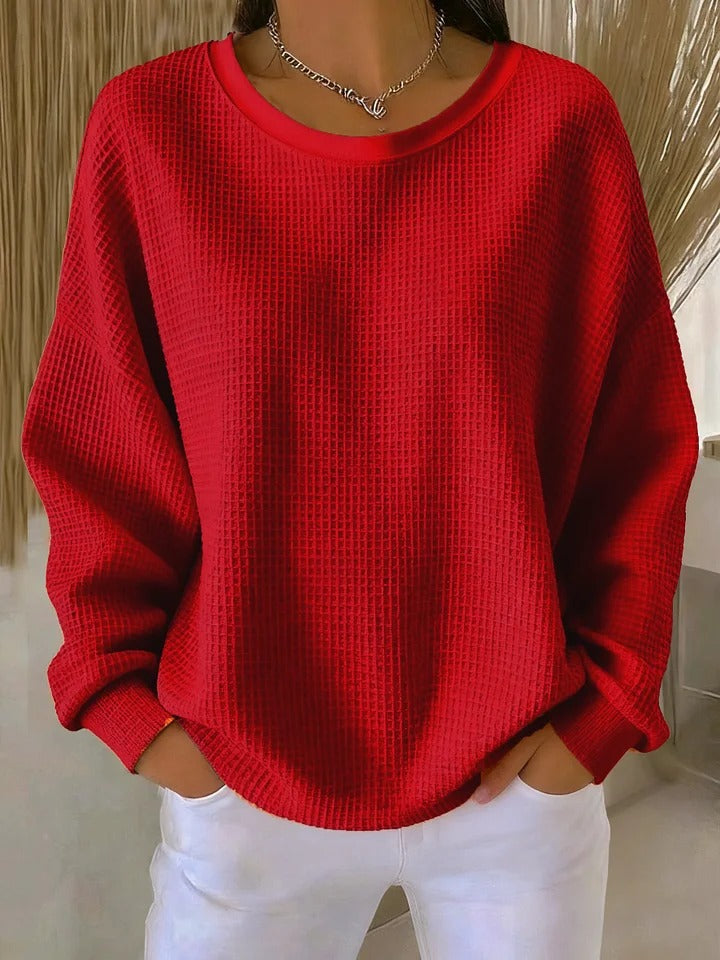 Nuria | Textured Classic Sweater