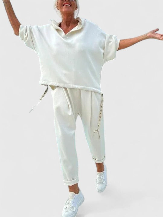 Jamie | Comfortable Hooded Sweatshirt Set