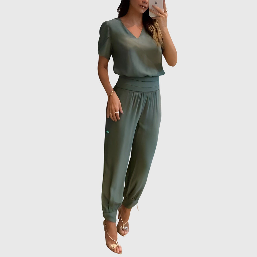 Jamie | Stylish Blouse and Pants Set