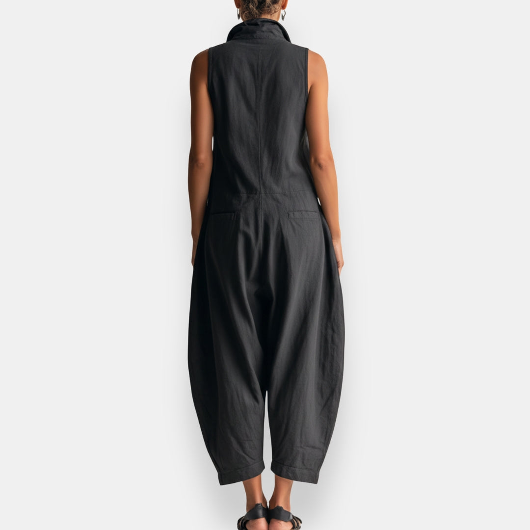 Geraldine | Oversize Sleeveless Jumpsuit