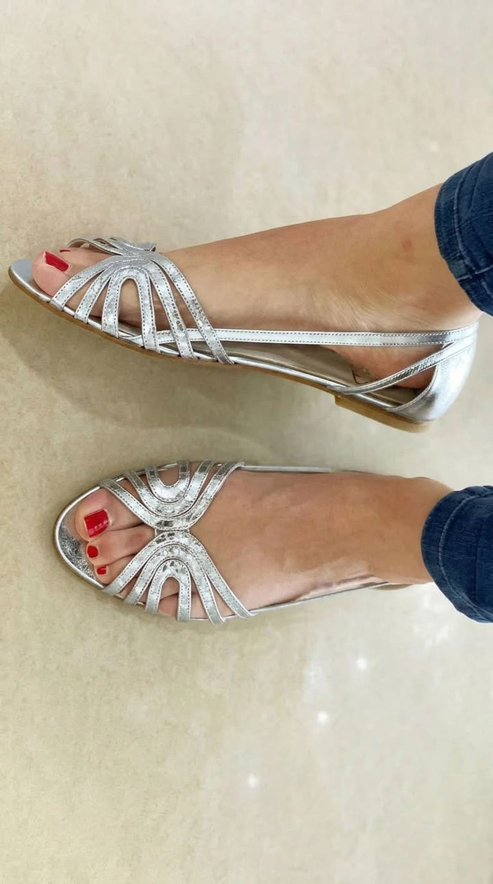 FLORENCE | Metallic Shine Sandals