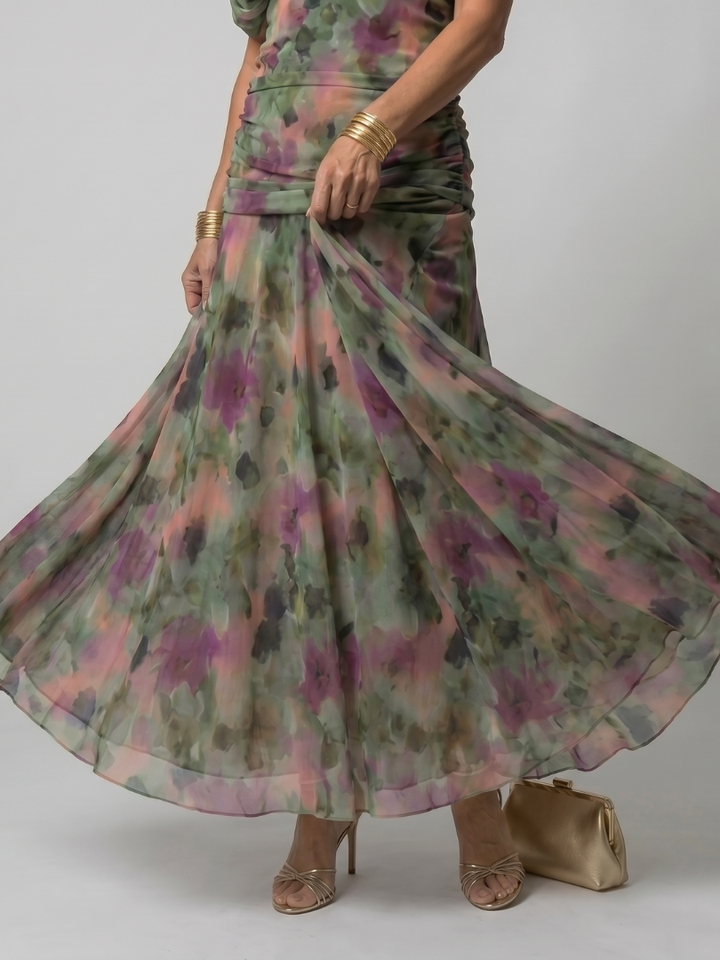 Calen | Off Shoulder Midi Dress