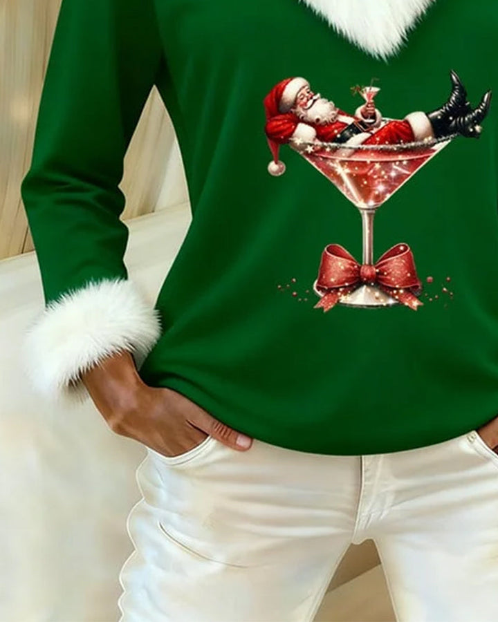 AUBREY – FESTIVE CHEER HOLIDAY TOP