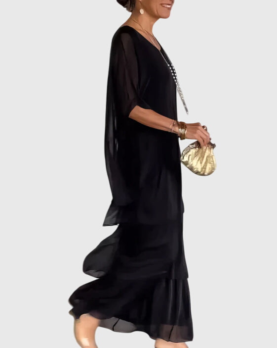 Jamie | Long and Flowing Elegant Dress