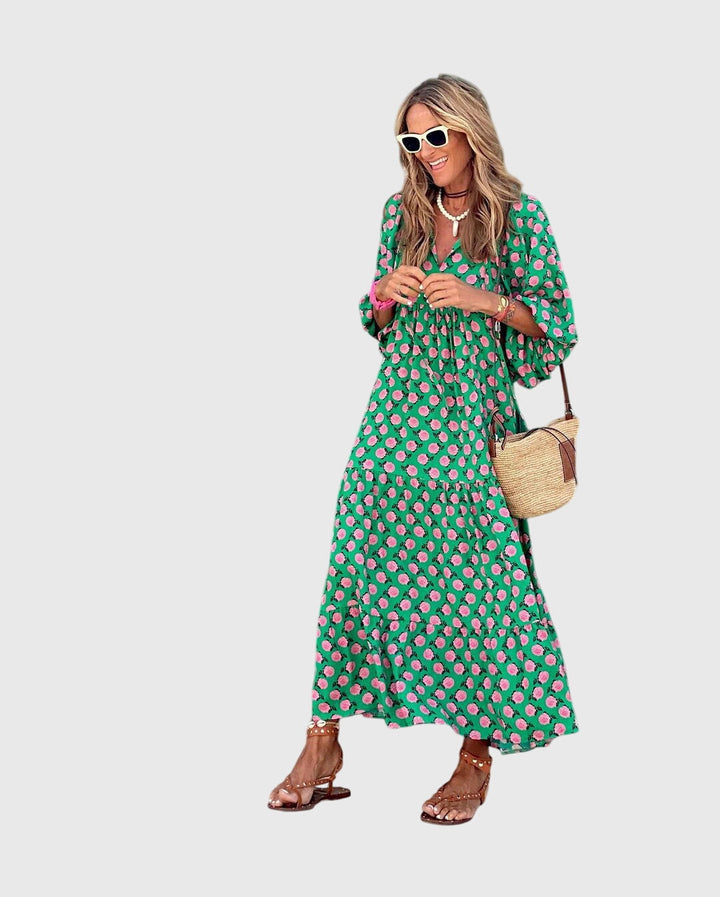 Jamie | Boho Maxi Dress.