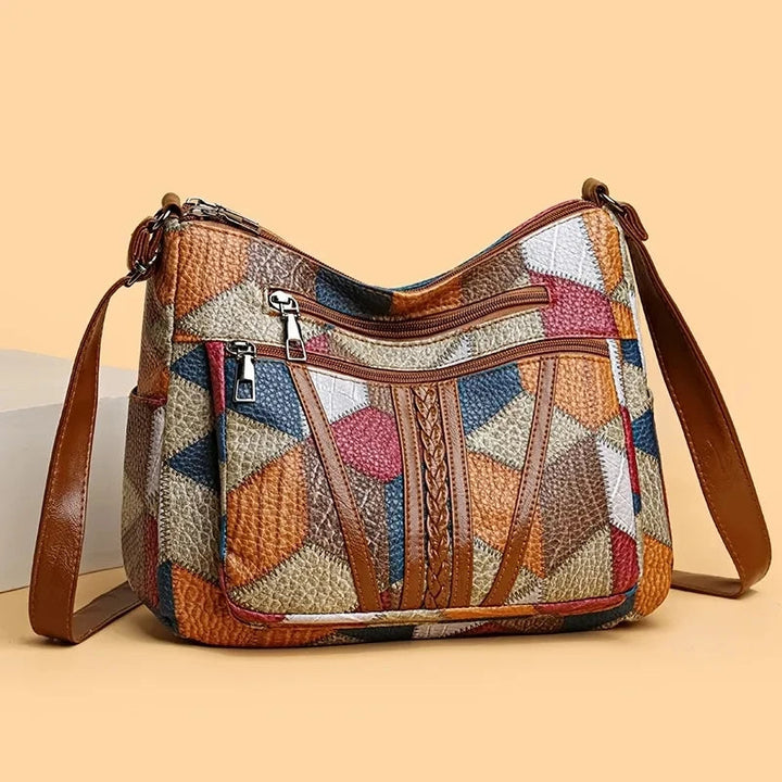 Nella | Patchwork Shoulder Bag