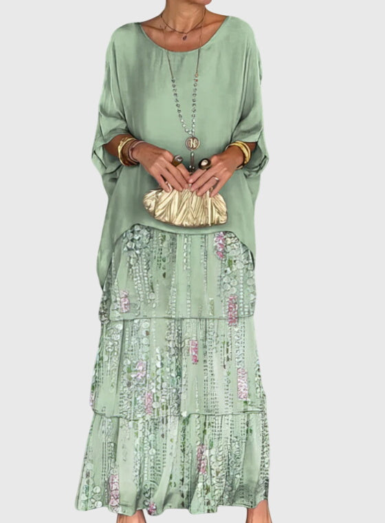 Jamie | Long and Flowing Elegant Dress