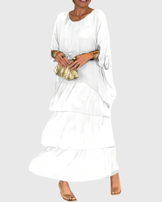 Jamie | Long and Flowing Elegant Dress