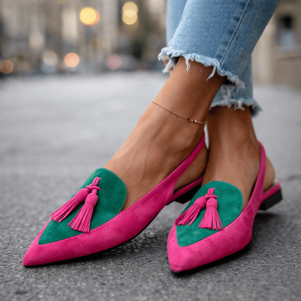 Elly | Sandals with straps and tassels