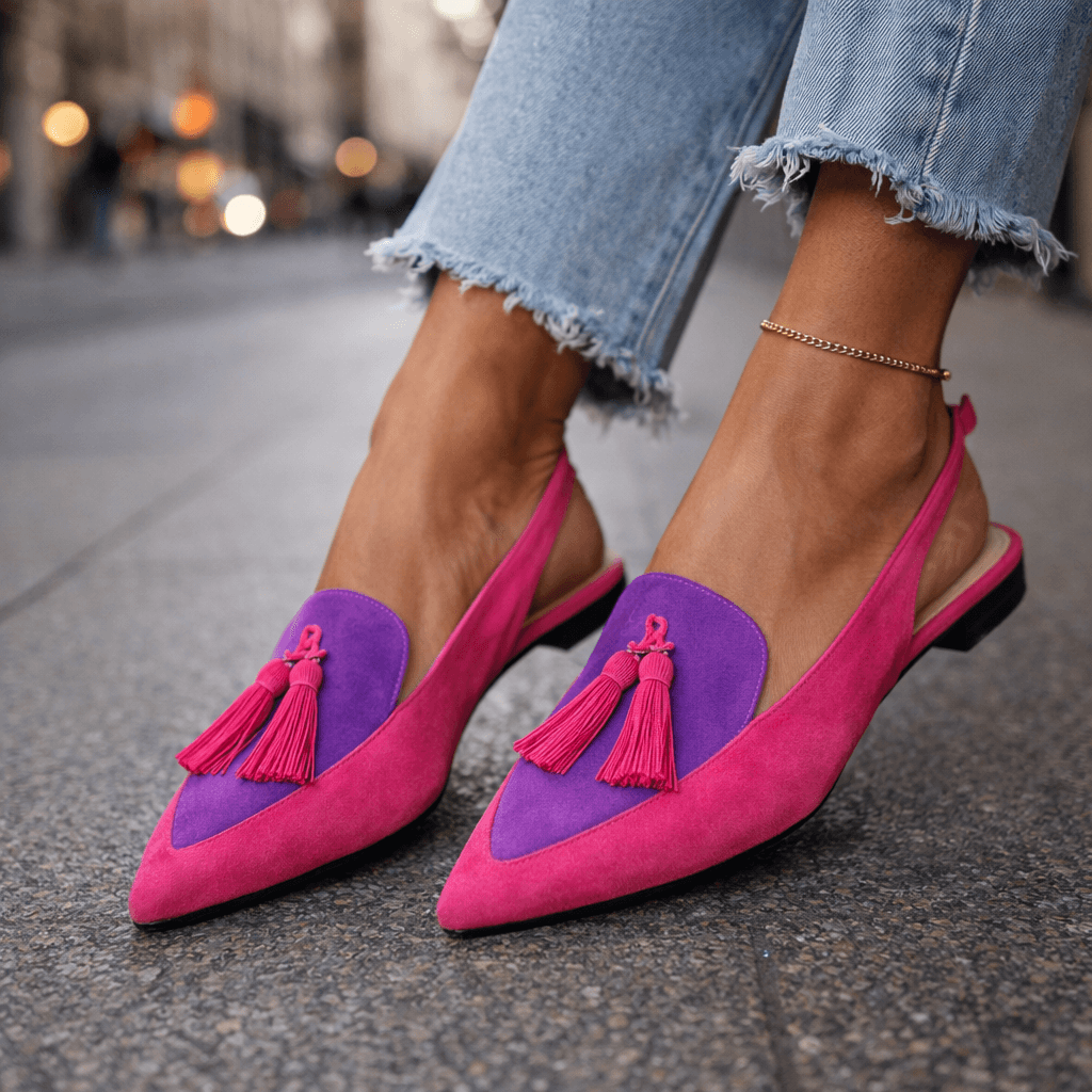 Elly | Sandals with straps and tassels