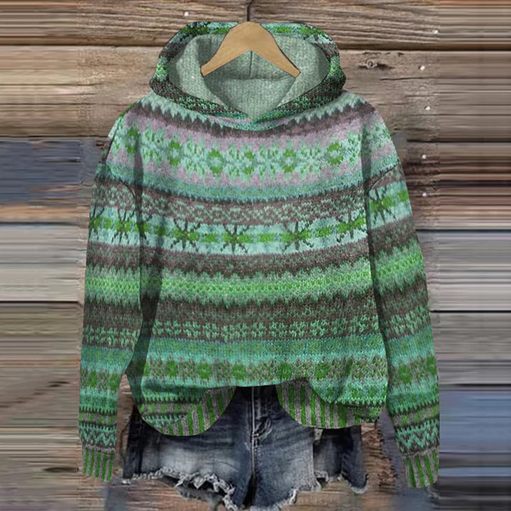 Anja | Ethnic Pattern Sweater