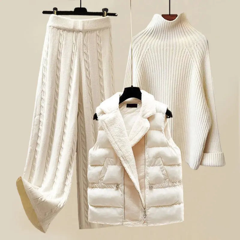 Alice - Three-Piece Knit Set