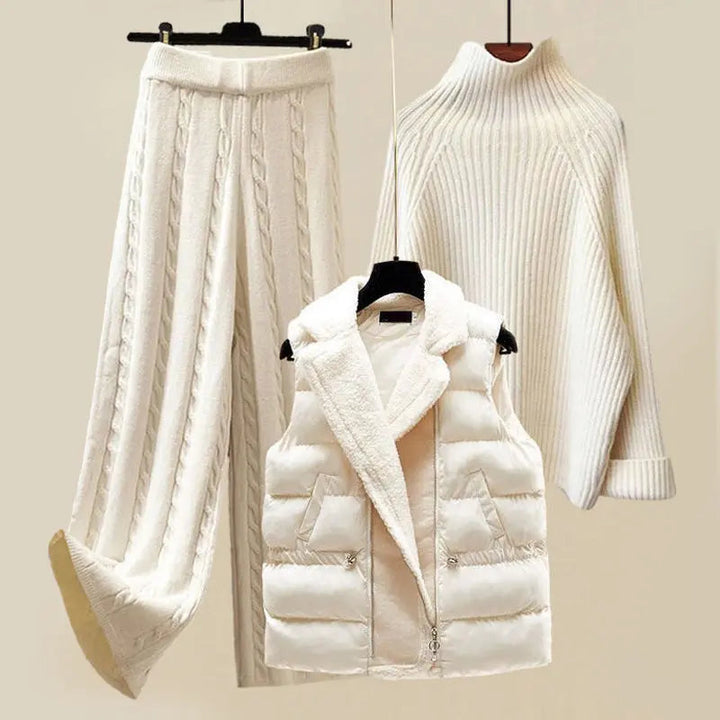 Alice - Three-Piece Knit Set