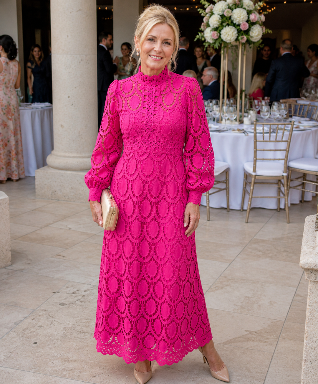 Grace & Parker™ | Lace Midi Dress