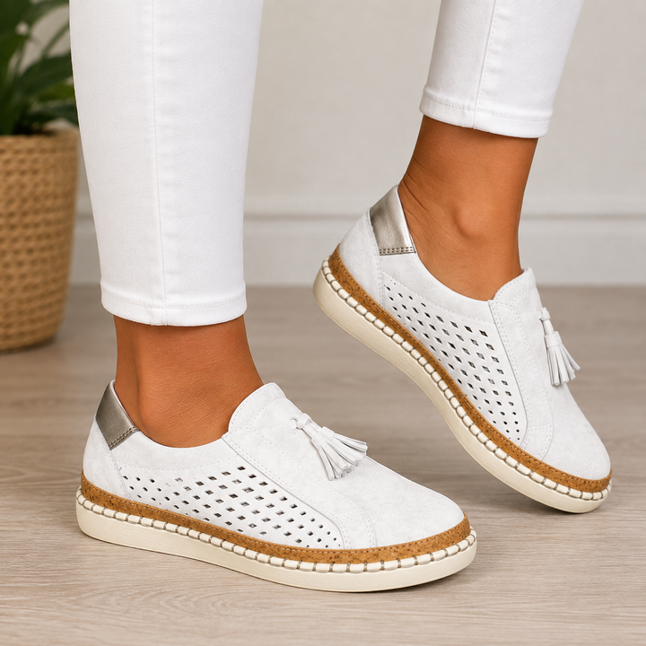 Christine | Perforated Comfort Moccasins
