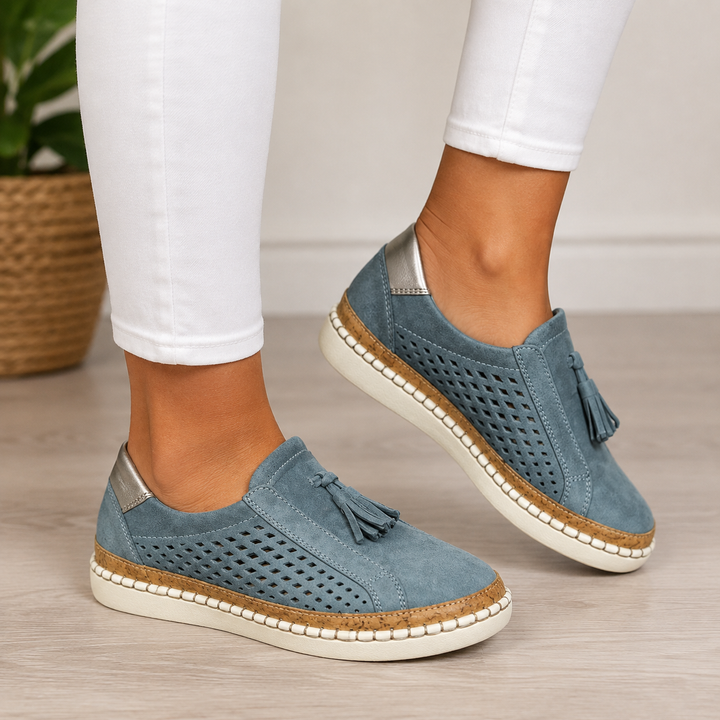 Christine | Perforated Comfort Moccasins