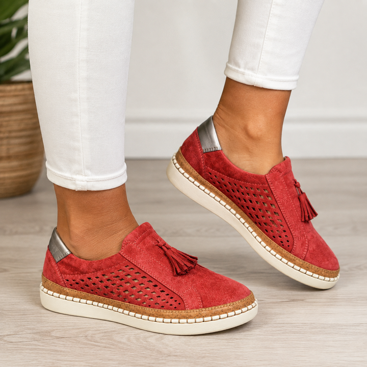 Christine | Perforated Comfort Moccasins