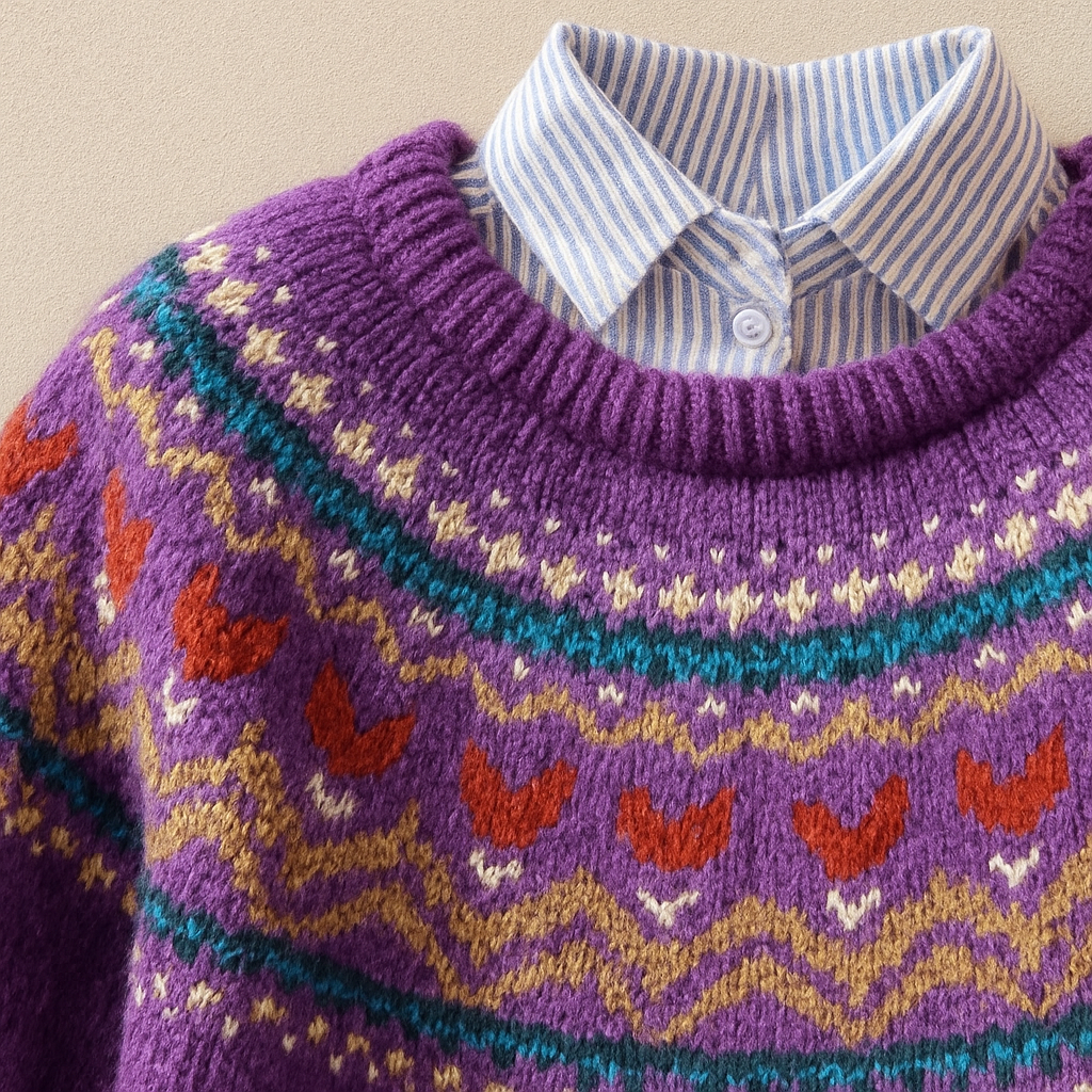 Solva | Classic Fair Isle Jumper