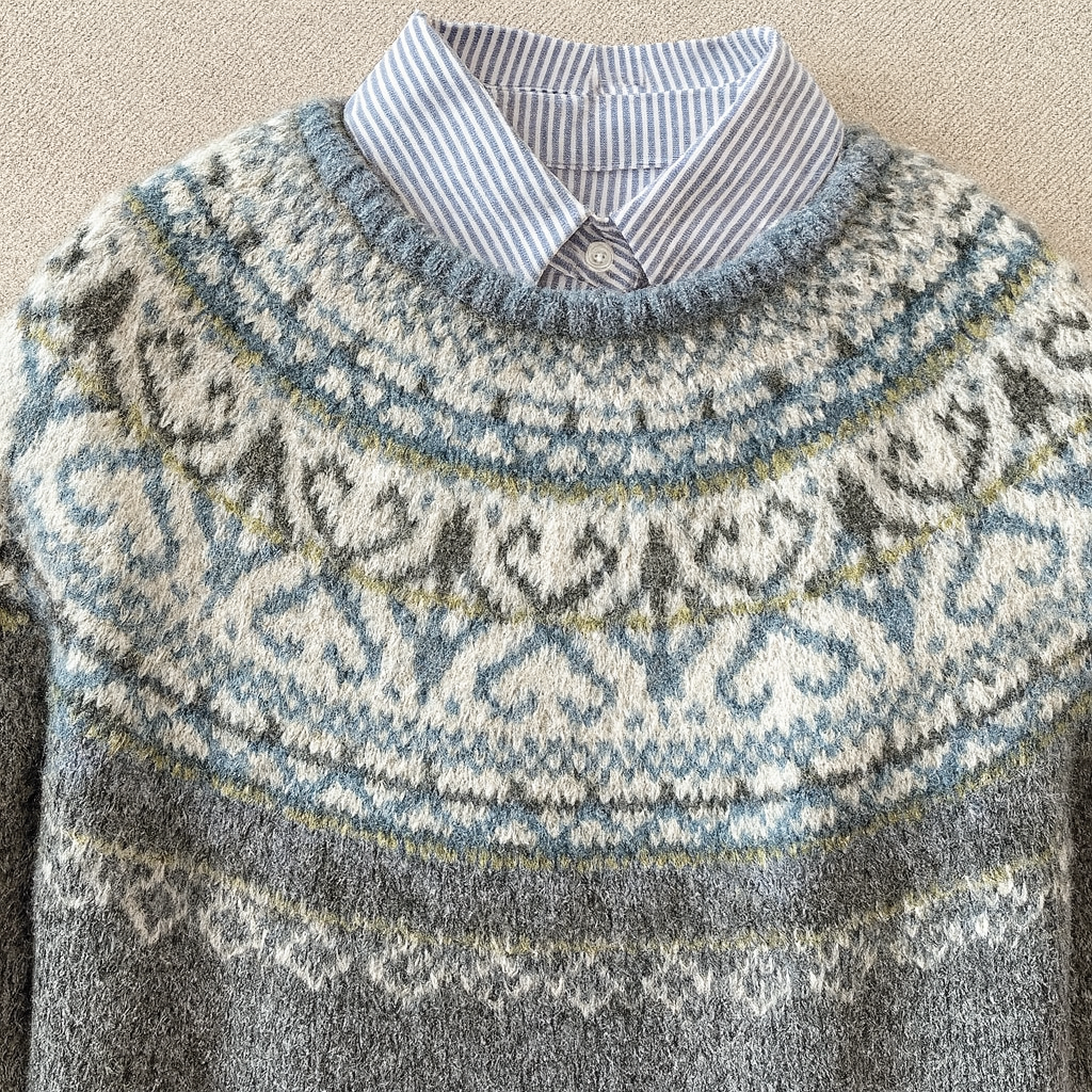 Luxe | Fair Isle Knit Jumper