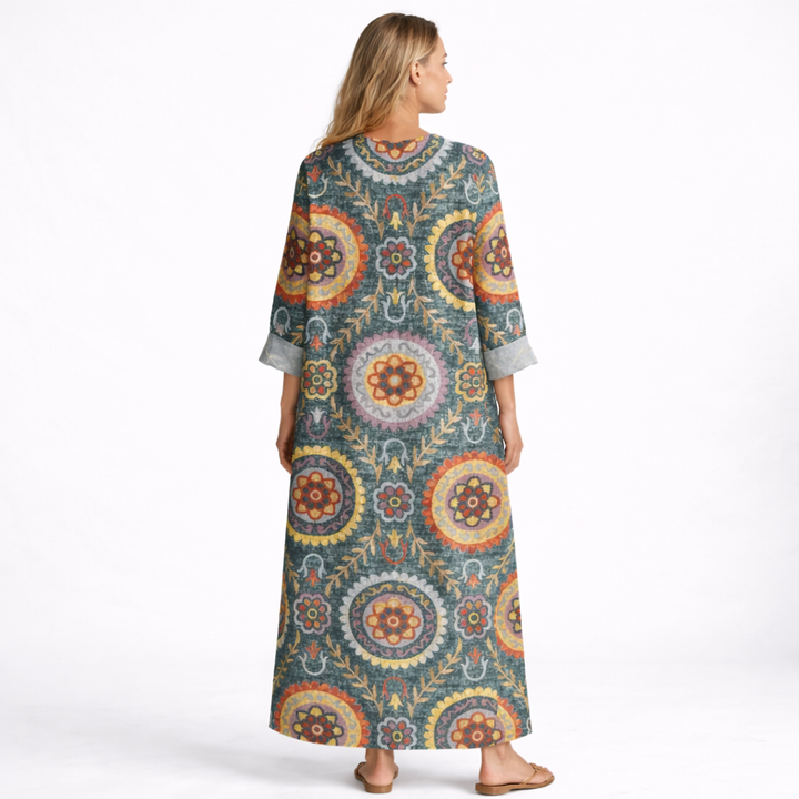 CLEMENTINE | Bohemian Maxi Dress
