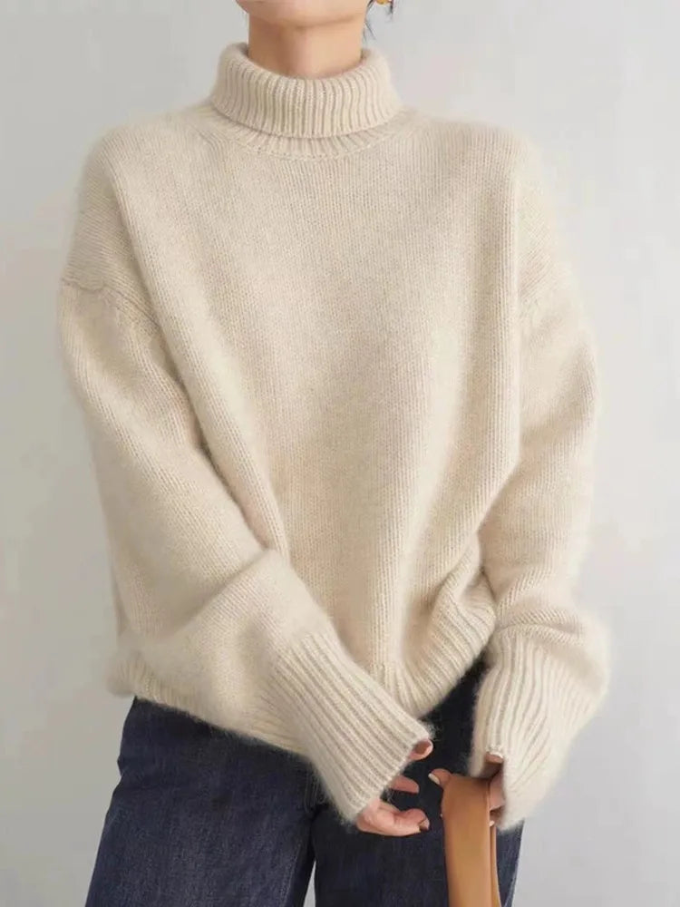Anna | Luxurious Cashmere Turtleneck Sweater